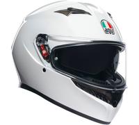 AGV K3 Full Face ECE 22.06 Motorcycle Motorbike Helmet - Mono White