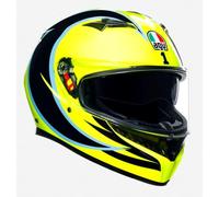 AGV K3 Full Face Helmet Red WT Phillip Island 2005 Size S