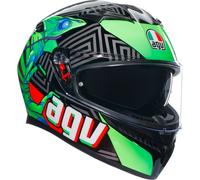 AGV K3 Kamaleon ECE 22.06 - Black / Red / Green