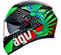 AGV AGV - Helmet K3 E2206 Kamaleon Black / Red / Green S
