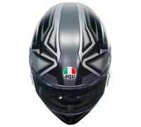 AGV K3 Motorcycle Helmet Compound Matt Black/Grey
