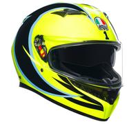 AGV K3 ROSSI WT PHILLIP ISLAND Integralhelm gelb-schwarz L