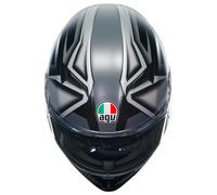 AGV K3 Motorcycle Helmet Compound Matt Black/Grey