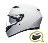 AGV K3 Solid Seta White