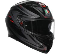 AGV K3 Syth Black/Red Motorcycle Motorbike Helmet