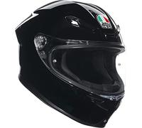 AGV - K6 S AGV E2206 MPLK, Full-face Motorcycle Helmet, Unisex, Black, S