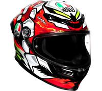 AGV K6 S Bezzecchi 2024, full face helmet XS Red/White/Green
