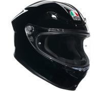 AGV - K6 S AGV E2206 MPLK, Full-face Motorcycle Helmet, Unisex, Black, XS