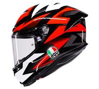 AGV K6 S Braven Full-Face Helmet Black/White/Red XL