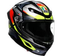 AGV K6 S Erazer, full face helmet M Black/Red/Neon-Yellow
