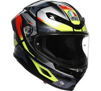 AGV K6 S Erazer Helmet, grey-yellow, size XS for Men