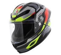AGV K6 S Erazer Motorcycle Helmet black red fluo yellow (XL)