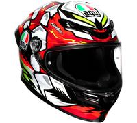 AGV K6 S Full Face Motorcycle Motorbike Helmet - Bezzecchi 2024