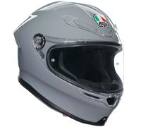 AGV K6 S Solid ECE22.06 Full Face Motorcycle Helmet Nardo Grey (L)
