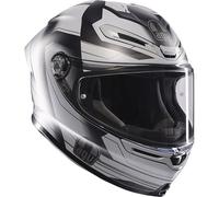 AGV K6 S Full Face Motorcycle Motorbike Helmet - Ultrasonic Matt Black / Grey