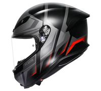 AGV K6 S Karve Full-Face Helmet unisex Matt/Black/Grey/Red, L