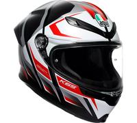 AGV K6 S Karve S26, full face helmet XL Matt Black/White/Silver/Red