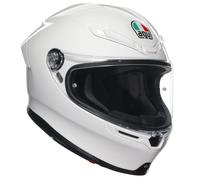 AGV K6-S Plain Motorcycle Helmet Road Legel ECE 22.06 Track Race Lid Black Grey