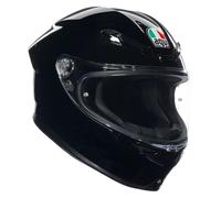 AGV K6-S Plain Full Face Motorcycle Helmet Sports Touring Black Grey White