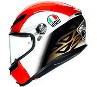 AGV K6 S SIC58, full face helmet XXL White/Red/Black