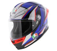 AGV K6 S Slashcut Helmet Black Blue Red