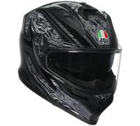 AGV K7 Damascus Black Silver ECE 22.06 Full Face Motorcycle Helmet