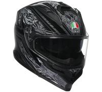 AGV K7 Damascus Black Silver ECE 22.06 Full Face Motorcycle Helmet M