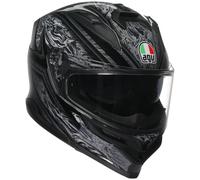 AGV K7 Damascus Full Face Motorcycle Motorbike Helmet Black/Silver