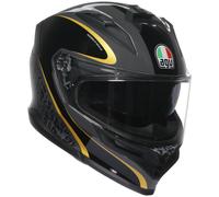 AGV K7 Flow 46 Black Grey Gold ECE 22.06 Full Face Motorcycle Helmet M