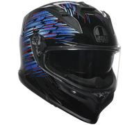 AGV K7 Full Face Motorcycle Motorbike Helmet - Genisys Black / Blue / Grey