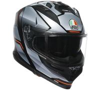 AGV K7 Full Face Motorcycle Motorbike Helmet - Jaeger Black / Silver