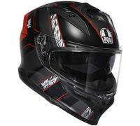 AGV K7 Full Face Motorcycle Motorbike Helmet - Kyber Black / Red