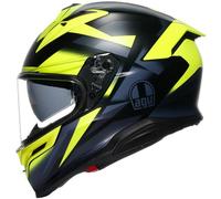 Casco Integrale AGV K7 Glimpse Matt Black/Yellow Fluo