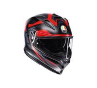 Full-Face Helmet AGV K7 Glimpse Matt Black/Red