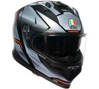 AGV K7 Full Face Motorcycle Motorbike Helmet - Jaeger Black / Silver
