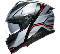 AGV K7 Jaeger Helmet, black-silver, size S for Men