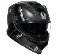 AGV K7 Kyber Full Face Moto Motorcycle Motorbike Helmet Matt Grey / Fluo Yellow