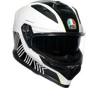AGV K7 SUPER 46 Integralhelm schwarz-weiss L
