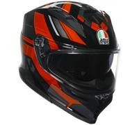 AGV K7 Taurax Black Red ECE 22.06 Full Face Motorcycle Helmet S