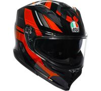 AGV K7 Taurax Helmet, black-red, size 2XL for Men