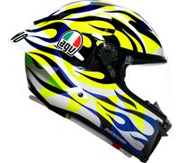AGV Pista GP RR Soleluna 2023, full face helmet S White/Neon-Yellow/Blue/Black