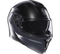 AGV Street Modular Motorcycle Motorbike Touring Helmet - Resia Matt Black / Grey