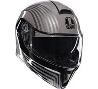 AGV Street Modular Motorcycle Touring Flip-Up Helmet - Iseo Grey / Black
