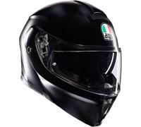AGV Street Modular Motorcycle Touring Flip-Up Helmet - Mono Matt Black