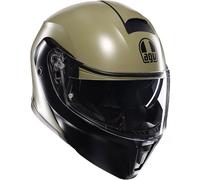 AGV Street Modular Motorcycle Touring Helmet - Mono Matt Pastello Green / Black
