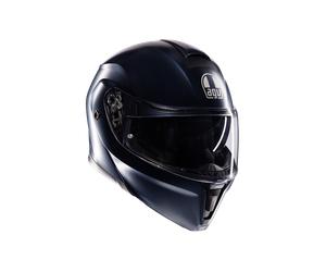 AGV Streetmodular E2206 Mono Matt Modular Motorcycle Helmet, Blue