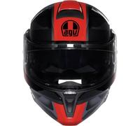 AGV STREETMODULAR LEDRO Klapphelm schwarz-rot XL