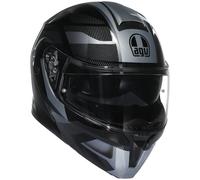 AGV StreetModular Ledro Matt Black Grey Flip Up Motorcycle Helmet ECE 22.06