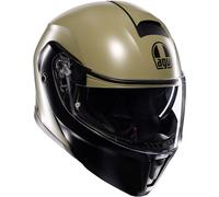 AGV Streetmodular Mono Helmet, black-green, size XS for Men