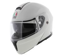 AGV Streetmodular Mono Materia Matt White Motorcycle Helmet